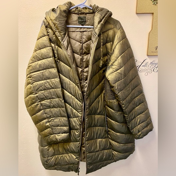 5/$25 EUC Gorgeous Green Lane Bryant Puffer Coat/Jacket Size 22/24 - Picture 2 of 6
